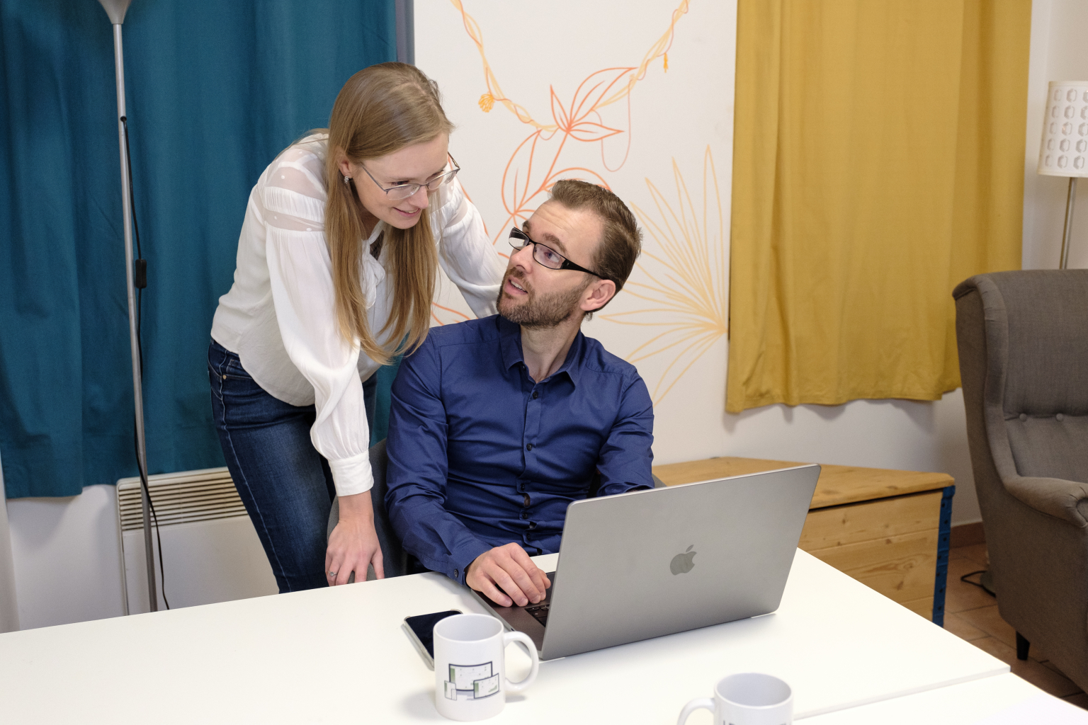 Élodie et Sébastien, cofondateurs de Jupi'Terre