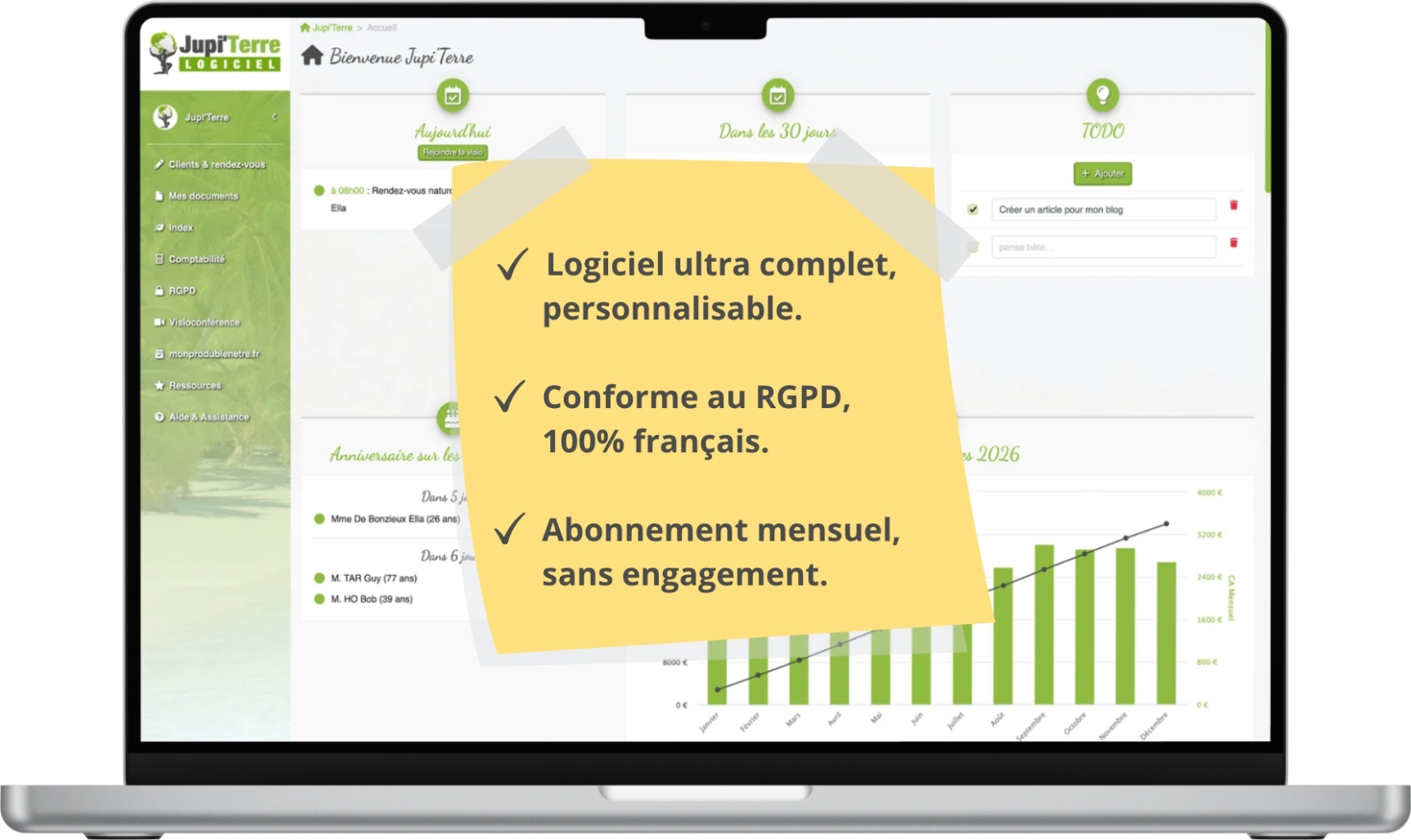 Présentation du logociel Jupi'Terre