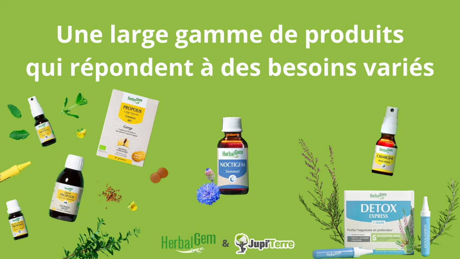 Herbalgem : une large gamme de produit