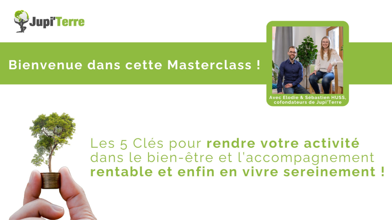 Inscription à la masterclass gratuite
